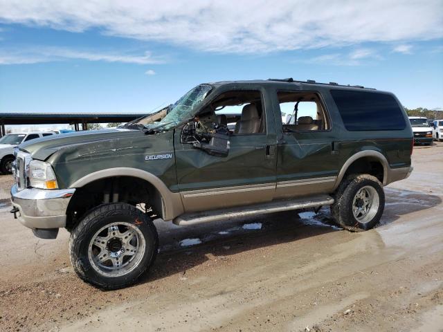 1FMSU43F82EB78471 - 2002 FORD EXCURSION LIMITED GREEN photo 1