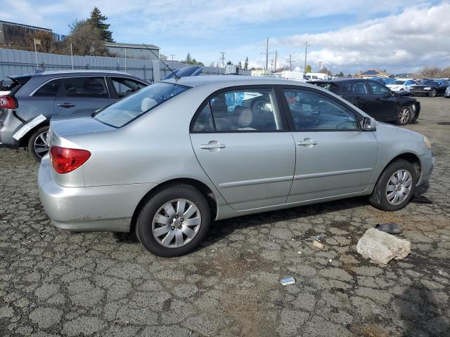 JTDBR32E430031202 - 2003 TOYOTA COROLLA CE SILVER photo 3