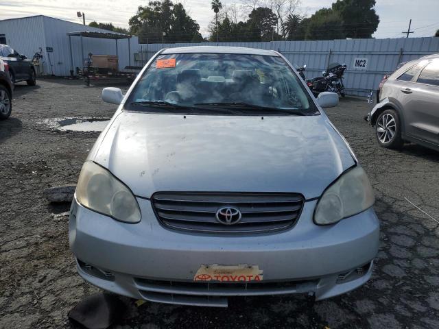 JTDBR32E430031202 - 2003 TOYOTA COROLLA CE SILVER photo 5