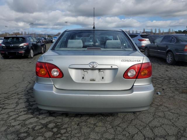 JTDBR32E430031202 - 2003 TOYOTA COROLLA CE SILVER photo 6