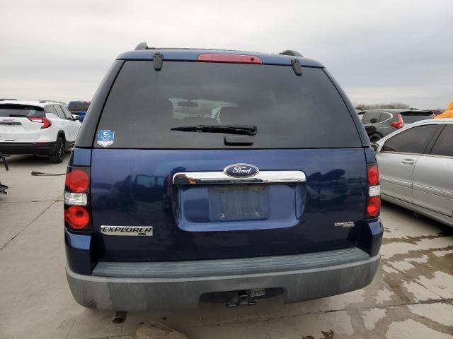 1FMEU63E16ZA04157 - 2006 FORD EXPLORER XLT BLUE photo 6