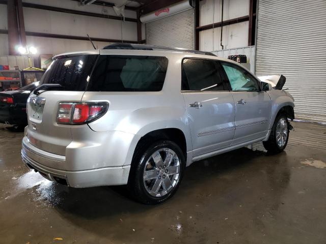 1GKKRTKD8DJ225383 - 2013 GMC ACADIA DENALI SILVER photo 3