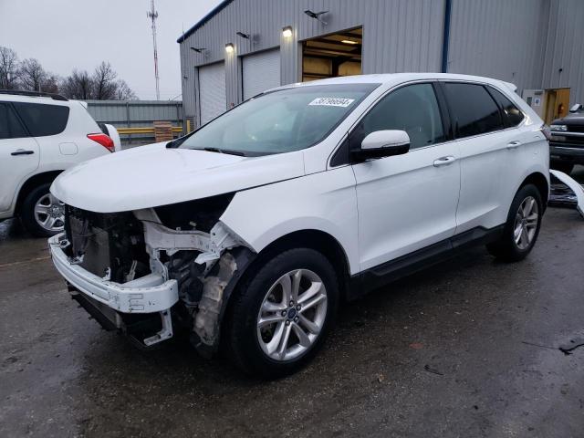 2FMTK3J83FBB73107 - 2015 FORD EDGE SEL WHITE photo 1