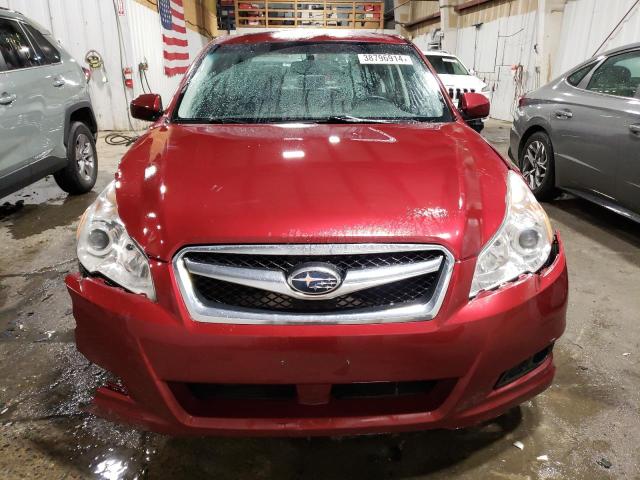 4S3BMBK61C3035773 - 2012 SUBARU LEGACY AWD 2.5I LIMITED BURGUNDY photo 5