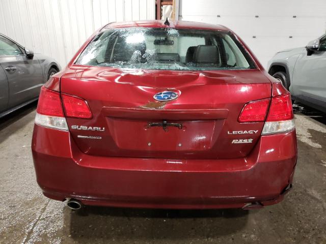 4S3BMBK61C3035773 - 2012 SUBARU LEGACY AWD 2.5I LIMITED BURGUNDY photo 6