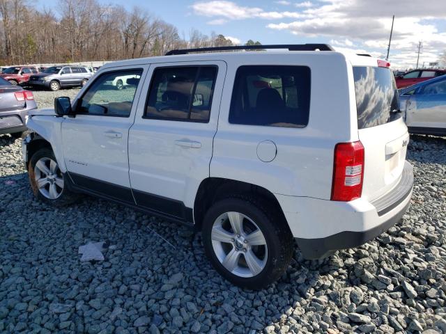 1C4NJPFB3ED666337 - 2014 JEEP PATRIOT LATITUDE WHITE photo 2