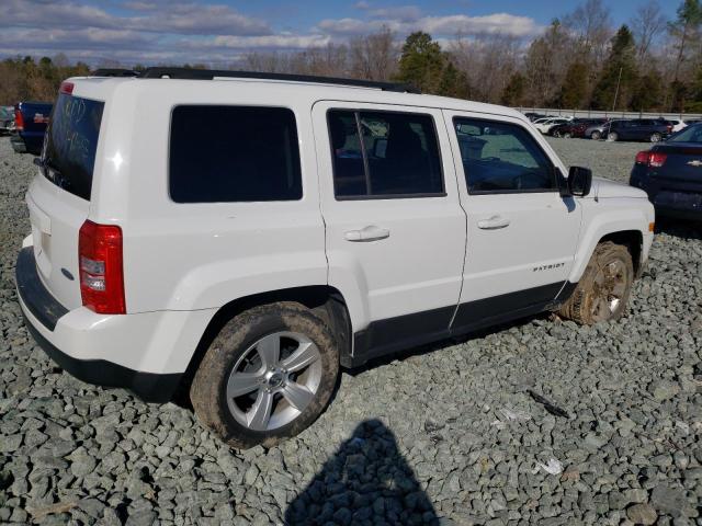 1C4NJPFB3ED666337 - 2014 JEEP PATRIOT LATITUDE WHITE photo 3