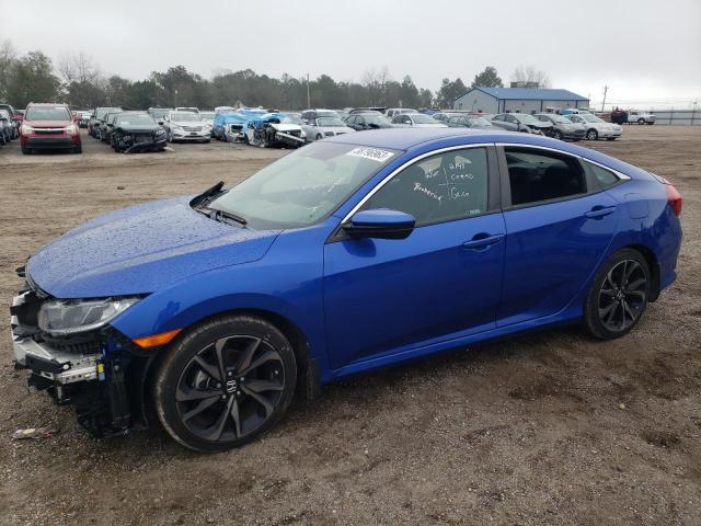 19XFC2F88ME002697 - 2021 HONDA CIVIC SPORT 蓝色 照片 1