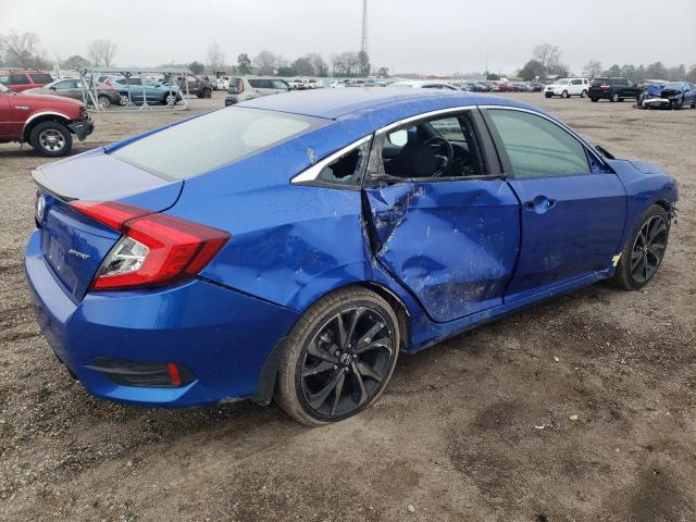 19XFC2F88ME002697 - 2021 HONDA CIVIC SPORT 蓝色 照片 3