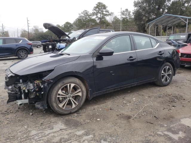 3N1AB8CV9NY289450 - 2022 NISSAN SENTRA SV BLACK photo 1