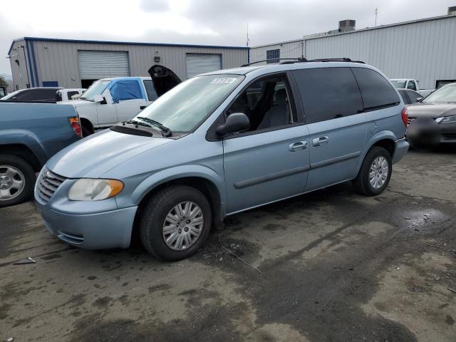 1A4GP45RX6B594824 - 2006 CHRYSLER TOWN & COU BLUE photo 1