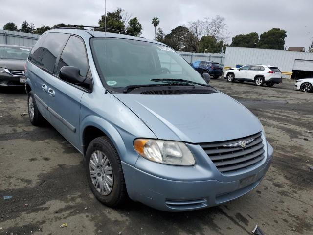 1A4GP45RX6B594824 - 2006 CHRYSLER TOWN & COU BLUE photo 4