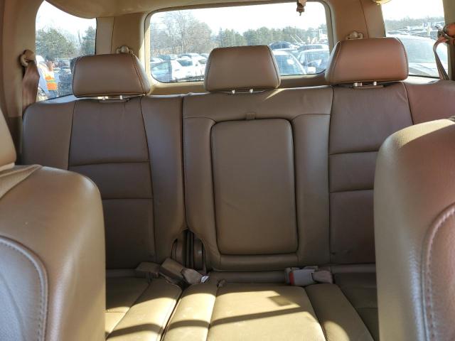 5FNYF28518B010577 - 2008 HONDA PILOT EXL TAN photo 10