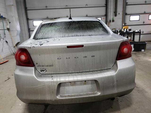 1B3BD4FB3BN583538 - 2011 DODGE AVENGER EXPRESS SILVER photo 6