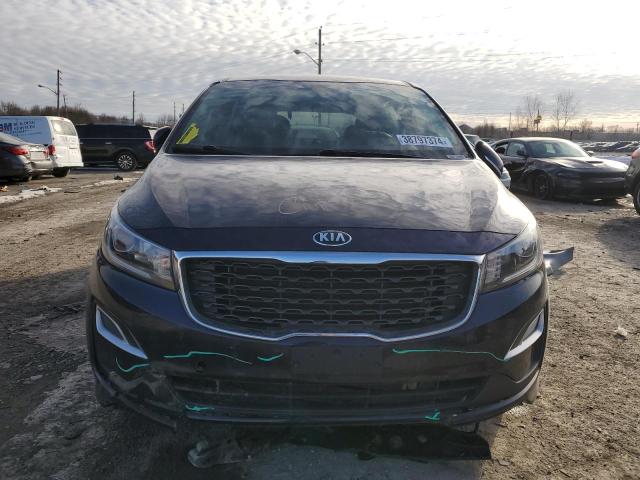 KNDMB5C1XK6503810 - 2019 KIA SEDONA LX BLUE photo 5