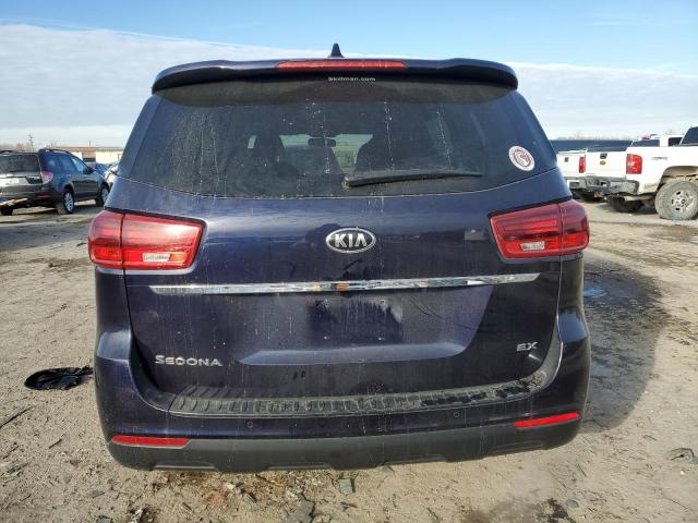 KNDMB5C1XK6503810 - 2019 KIA SEDONA LX BLUE photo 6