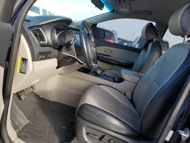 KNDMB5C1XK6503810 - 2019 KIA SEDONA LX BLUE photo 7