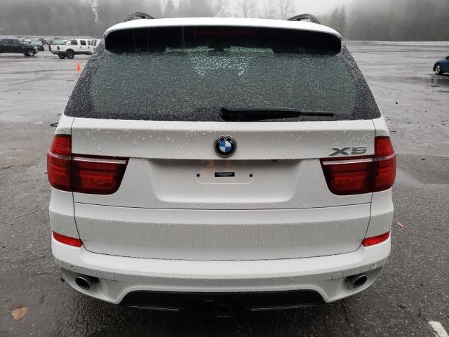 5UXZW0C59CL670354 - 2012 BMW X5 XDRIVE35D WHITE photo 6