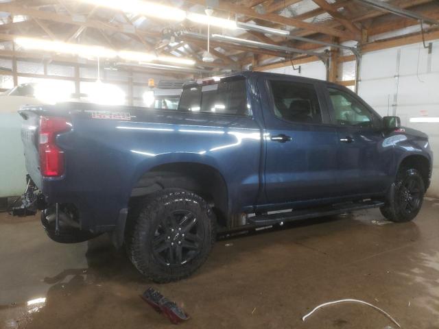 3GCPYFED8MG118269 - 2021 CHEVROLET SILVERADO K1500 LT TRAIL BOSS BLUE photo 3