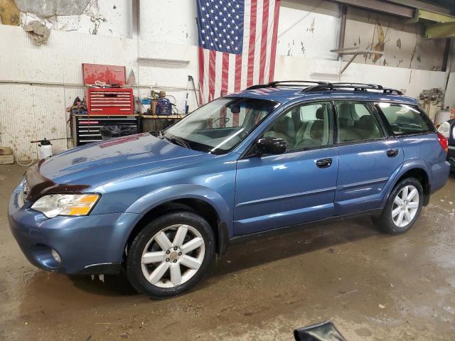 4S4BP61C376327818 - 2007 SUBARU LEGACY OUTBACK 2.5I BLUE photo 1