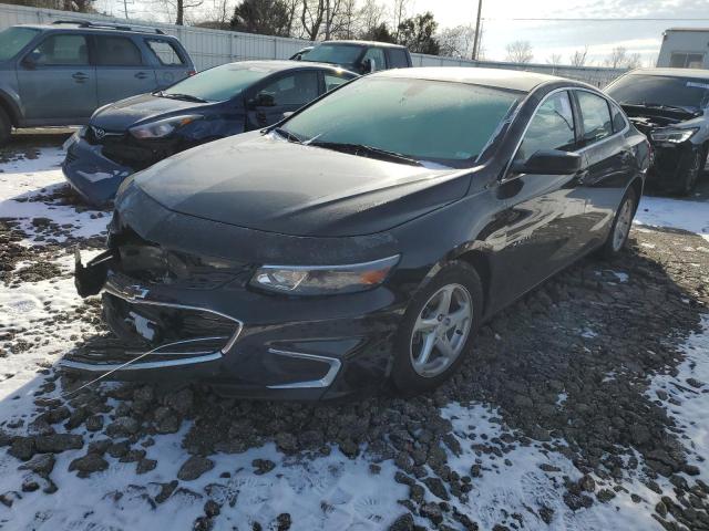 1G1ZC5ST0JF153908 - 2018 CHEVROLET MALIBU LS BLACK photo 1