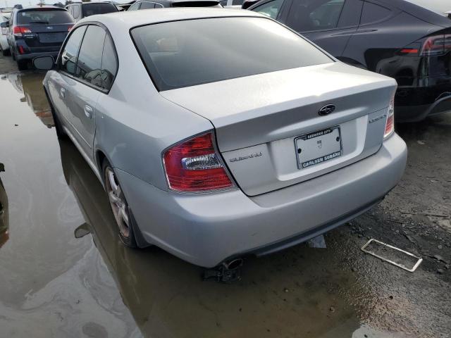 4S3BL626977205225 - 2007 SUBARU LEGACY 2.5I LIMITED SILVER photo 2