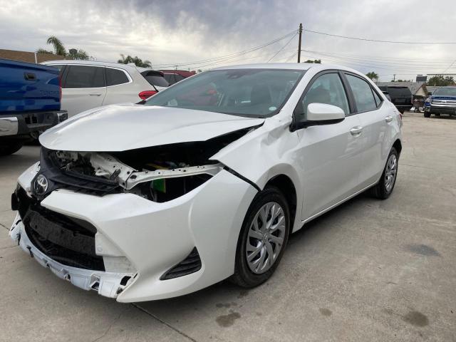 5YFBURHE8KP894355 - 2019 TOYOTA COROLLA L WHITE photo 2