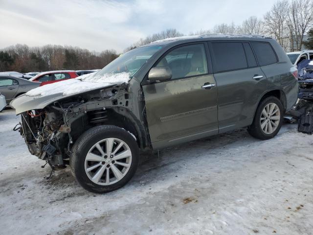 JTEEW41A982006152 - 2008 TOYOTA HIGHLANDER HYBRID BLACK photo 1