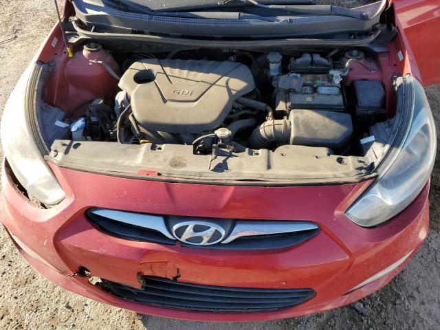 KMHCU4AE7DU340016 - 2013 HYUNDAI ACCENT GLS RED photo 11