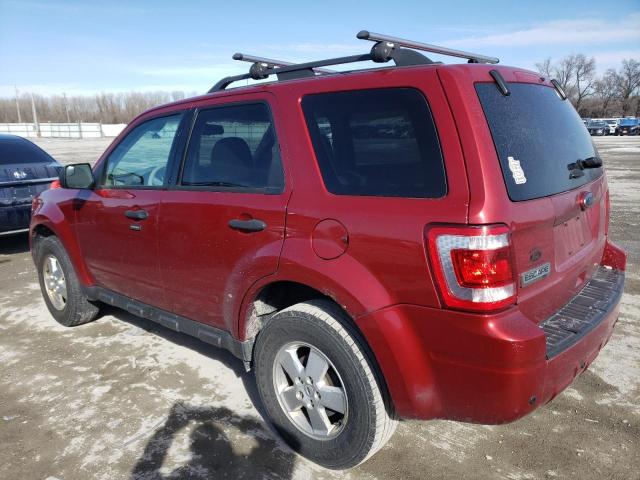1FMCU0D7XCKA72479 - 2012 FORD ESCAPE XLT RED photo 2