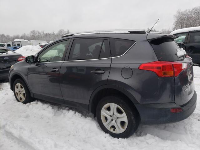 JTMBFREV1ED052334 - 2014 TOYOTA RAV4 LE GRAY photo 2