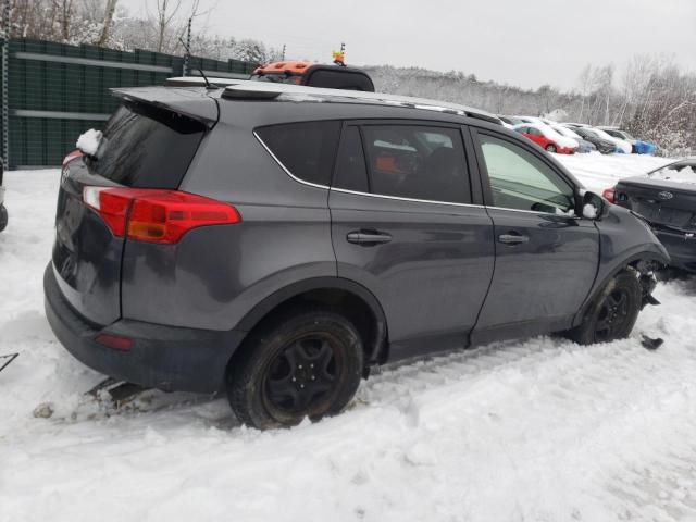 JTMBFREV1ED052334 - 2014 TOYOTA RAV4 LE GRAY photo 3