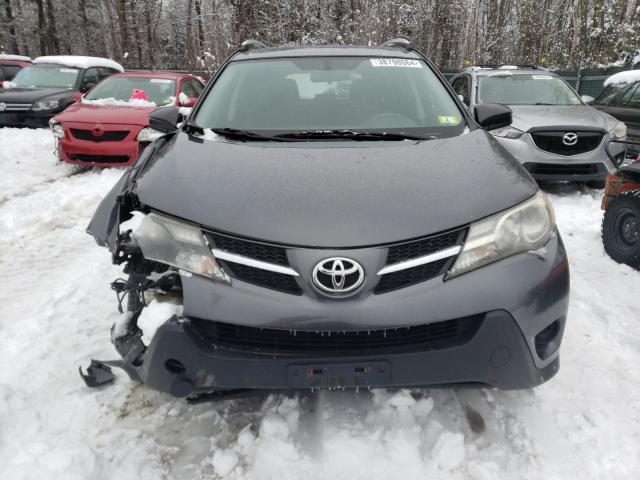 JTMBFREV1ED052334 - 2014 TOYOTA RAV4 LE GRAY photo 5