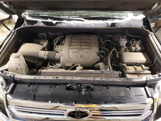 5TFRW5F10GX204186 - 2016 TOYOTA TUNDRA DOUBLE CAB SR/SR5 BLACK photo 11