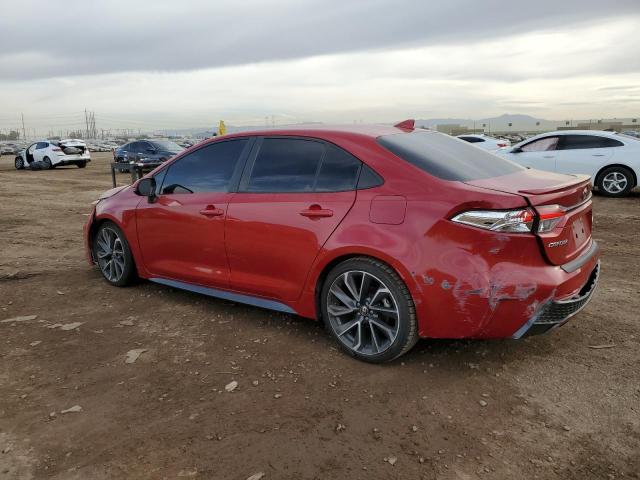 5YFP4RCEXLP030986 - 2020 TOYOTA COROLLA SE RED photo 2