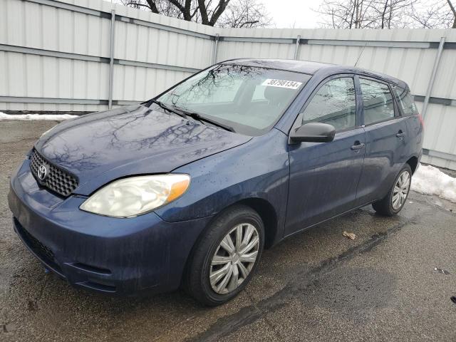 2T1KR32E63C029604 - 2003 TOYOTA MATRIX XR Bleu photo 1