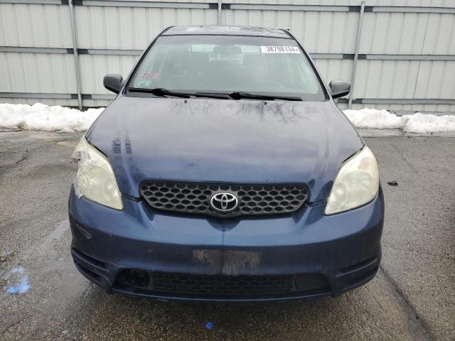 2T1KR32E63C029604 - 2003 TOYOTA MATRIX XR Bleu photo 5