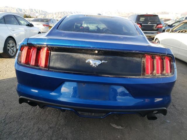 1FA6P8TH5H5227131 - 2017 FORD MUSTANG BLUE photo 6