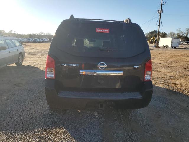 5N1AR1BU78C561196 - 2008 NISSAN PATHFINDER BLACK photo 6