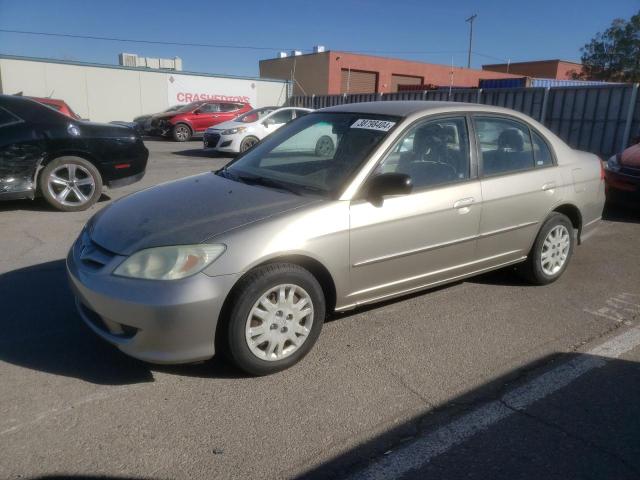 2HGES16634H532623 - 2004 HONDA CIVIC LX TAN photo 1