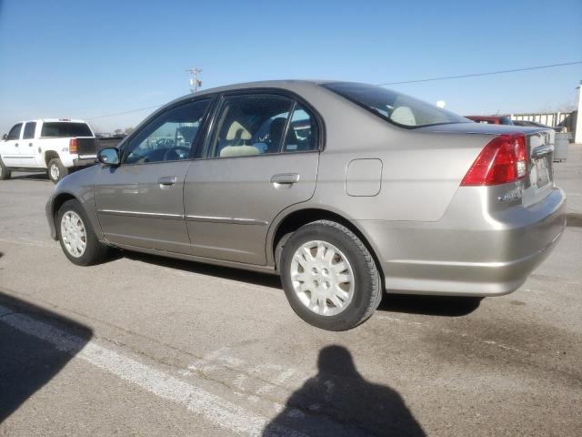 2HGES16634H532623 - 2004 HONDA CIVIC LX TAN photo 2