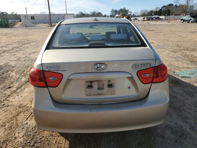 KMHDU46D58U384641 - 2008 HYUNDAI ELANTRA GLS BEIGE photo 6