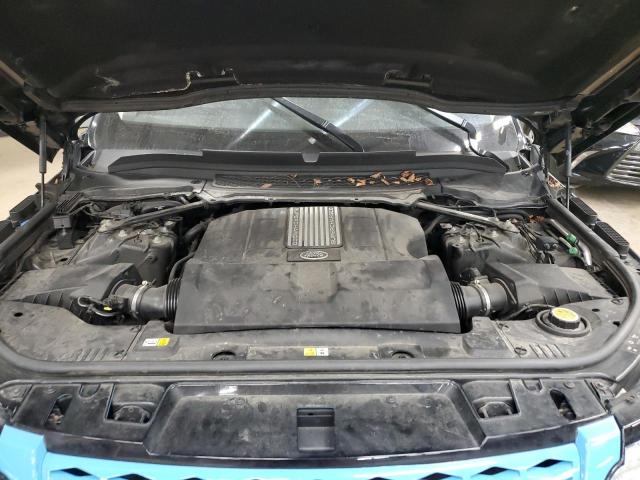 SALWR2VF0GA576242 - 2016 LAND ROVER RANGE ROVE HSE BLACK photo 12