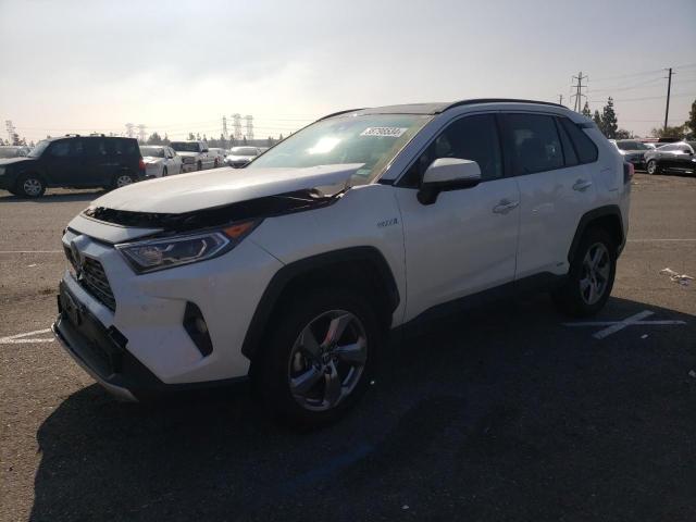 JTMDWRFV7LD528543 - 2020 TOYOTA RAV4 LIMITED WHITE photo 1