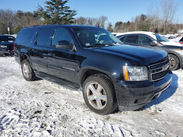 1GNSKJE70DR262673 - 2013 CHEVROLET SUBURBAN K1500 LT BLACK photo 4