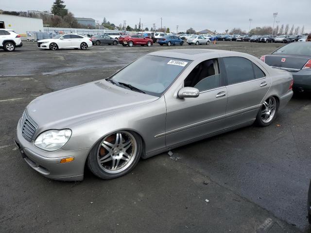 WDBNG70JX3A382831 - 2003 MERCEDES-BENZ S 430 GRAY photo 1