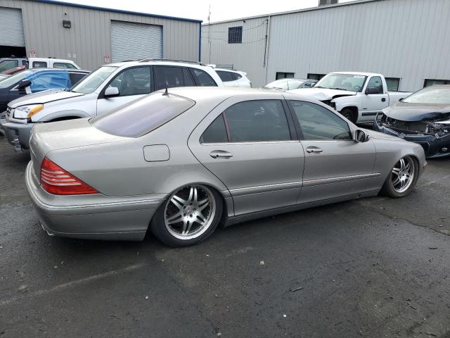 WDBNG70JX3A382831 - 2003 MERCEDES-BENZ S 430 GRAY photo 3