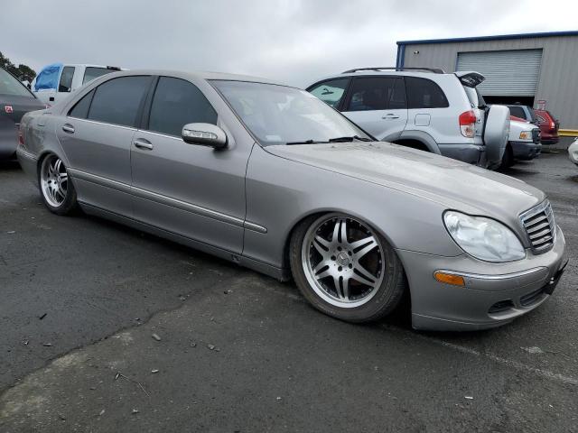 WDBNG70JX3A382831 - 2003 MERCEDES-BENZ S 430 GRAY photo 4