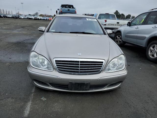 WDBNG70JX3A382831 - 2003 MERCEDES-BENZ S 430 GRAY photo 5