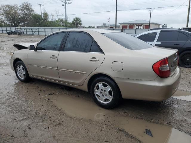 4T1BF30K63U061842 - 2003 TOYOTA CAMRY LE GOLD photo 2